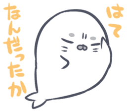 Daily life of the Earless Seal sticker #9023621