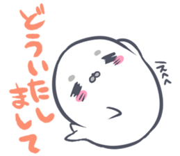 Daily life of the Earless Seal sticker #9023627