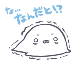 Daily life of the Earless Seal sticker #9023635