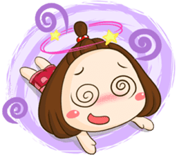 TuaLek : a tiny cute girl [Eng] sticker #9024161