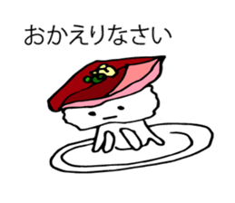 Japanese food sushi kawaii!! sticker #9024252