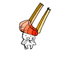 Japanese food sushi kawaii!! sticker #9024255