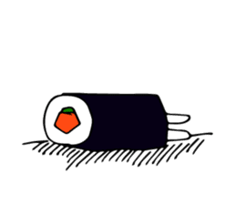 Japanese food sushi kawaii!! sticker #9024265