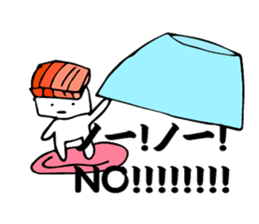 Japanese food sushi kawaii!! sticker #9024268