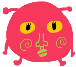 I am a very cute Alien. sticker #9024620
