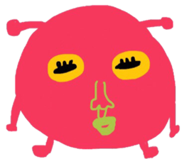 I am a very cute Alien. sticker #9024621