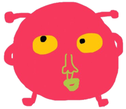 I am a very cute Alien. sticker #9024622