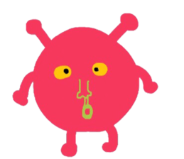 I am a very cute Alien. sticker #9024623