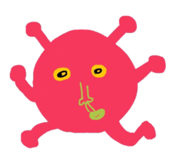 I am a very cute Alien. sticker #9024624