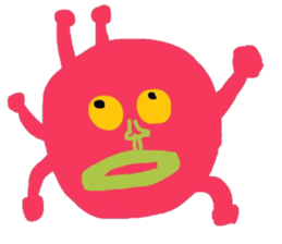 I am a very cute Alien. sticker #9024627