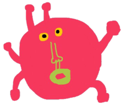I am a very cute Alien. sticker #9024629