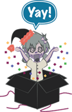 Zombie Christmas sticker #9024643