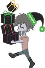 Zombie Christmas sticker #9024644