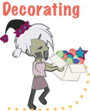 Zombie Christmas sticker #9024645