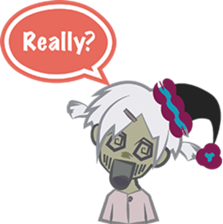 Zombie Christmas sticker #9024656