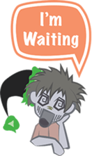 Zombie Christmas sticker #9024657