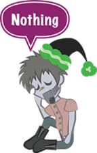 Zombie Christmas sticker #9024659