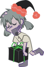 Zombie Christmas sticker #9024676