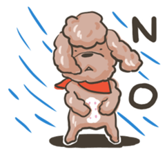 Sticker of Girl & Dog sticker #9024727