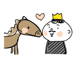 Lonely King 2 sticker #9025240