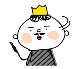 Lonely King 2 sticker #9025242