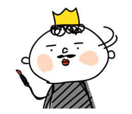 Lonely King 2 sticker #9025242