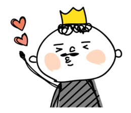 Lonely King 2 sticker #9025247