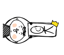 Lonely King 2 sticker #9025258