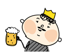 Lonely King 2 sticker #9025261