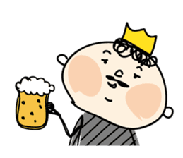 Lonely King 2 sticker #9025261