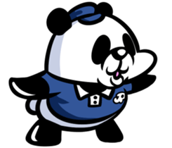 Judgment panda sticker #9026001