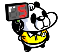 Judgment panda sticker #9026006