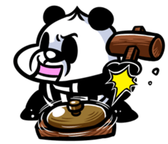 Judgment panda sticker #9026008