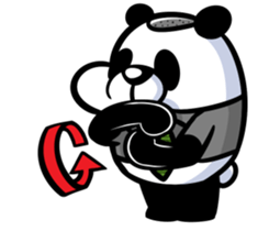Judgment panda sticker #9026029