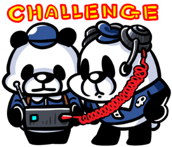 Judgment panda sticker #9026036