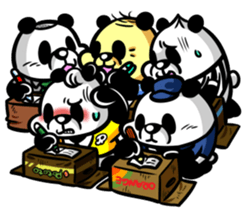 Judgment panda sticker #9026039