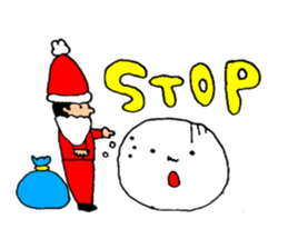 The girl who enjoys winter sticker #9026551