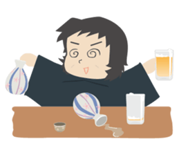 OLD JAPANESE STAMP sticker #9026845