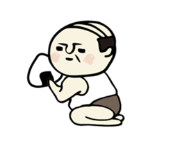 ossan 100% sticker #9026889