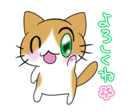 nyanko with the cafe latte color sticker #9027205