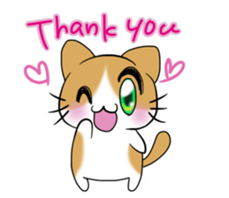 nyanko with the cafe latte color sticker #9027213