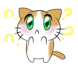 nyanko with the cafe latte color sticker #9027224