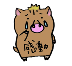 An ordinary wild boars sticker #9027631