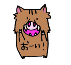 An ordinary wild boars sticker #9027639