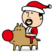 higepocha my father 6 Xmas&New Year sticker #9027685