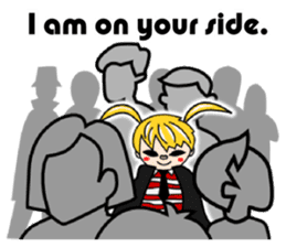 Always on your side (ENG) sticker #9027837