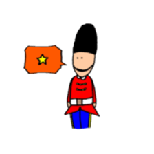 Expressionless soldier sticker #9027850