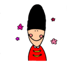 Expressionless soldier sticker #9027858