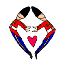 Expressionless soldier sticker #9027874