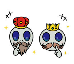 a visitor from space "Sora" sticker #9027992